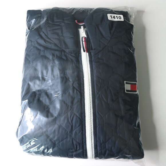 TOMMY HILFIGER Navy Quilted Puffer 3 in 1 All Weather Lightweight Jacket - Small - Picture 12 of 12